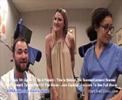 &quot;Locking Up A Broad&quot; Smuggler Alexandria Riley's Caught & Electro Shock Interrogated By Officer Lilith Rose & Doctor Tampa On BondageClinic.com from ledy police lock up turture