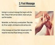 Top 5 Foot Play Ideas For Couples || Feet Foreplay Ideas || Feet Fetish For Couples from mypornsnap top at partner phomature femdom ridingkakasiwwe sex videosxxx jija sili
