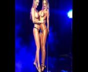Monika Fox & Elen Million Strippers In the Rain from nuna million big breasts nipple slip intsagram nunamillion