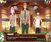 Game: Friends Camp, Episode 25 - Keitaro is acquitted (Russian voice acting) from camp buddy gay keitaro