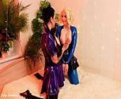 Pin Up blonde is very horny and wanna rough lesbian sex - backstage video- Fetish Pin Up Arya Grander and model Dredda Dark from sex dark comww xx video canww real sx