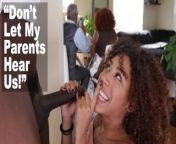 DON'T FUCK MY DAUGHTER - Black Teen Kendall Woods Fucks Her Father's Friend from musllm sex