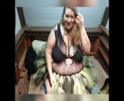 BBW Slut gets fucked by young stud in backyard shed from shed