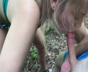 Getting CAUGHT fucking a HOT TEEN in the PUBLIC woods from mahari