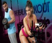Mila Milkshake Loves Stretching Her Curvy Body And Shaking Her Luscious Ass At The Gym - TeamSkeet from abelezar in gym