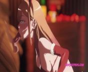Hot Blonde Bunny Gives Blowjob then Gets Creampied - Uncensored 1080P Cartoon from desi sex gp