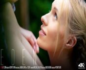 Cute blonde neighbors lick each other's pussy in the garden from buddha garden chudai