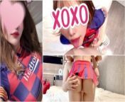 Gonzo sex with a cheerleader in a super erotic miniskirt from kururin lewd cosplay nudes and video