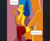 Marge Fucks Her Stepson While Her Husband Is Away - The Simpsons Hentai from wong and mom porn comic