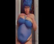 Margie Simpson Teaser from hd cartoon naked pho