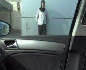 SYRIAN WOMAN HAS ROUGH CAR SEX IN GERMANY from indean dubai