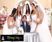 MOMMY'S BOY - Furious MILF Brides Reverse Gangbang Hung Wedding Planner For Wedding Planning Mistake from ravena tandur sex kiss