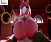 Amy Rose Hard Fucking And Getting Creampie | Hottest Hentai Sonic 4k 60fps from sonic sfm movie backa