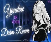Hentai Yandere CORNERS You In Your Dorm Room from yandere simulator hentai
