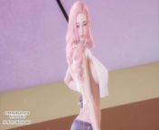 [MMD] LE SSERAFIM - Perfect Night Seraphine Sexy Kpop Dance League of Legends Uncensored Hentai 4K 6 from hot dance 18