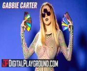 Digitalplayground - Big tit hippy Gabbie Carter Slut Gets Cumshot in Her Third Eye from eravur
