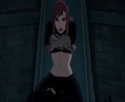 Batgirl Gets Frisky and Flashes Her Tits - Batman Cartoon Hentai Porn from animegamergeek batgirl