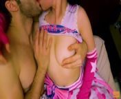 Hot kissing with a horny cheerleader Nico Yazawa - Orgasm from girls nipple touching