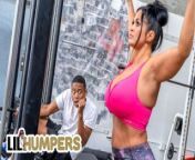 LIL humpers er black dude Lil D pounds curvy milf Kailani Kai from lil puppers kailani kai