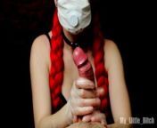 COVID-19. Safe handjob. The nurse emptied my balls from 1280720p xxxvideo vide