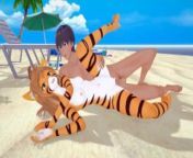 (3D Hentai)(Furry) Tiger Flora from tiger shroff nude photoex