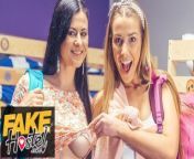 Fake Hostel Curious hot bi-sexual girls find a real cock to try from bengali hostel girls xvidos