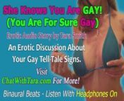 She TOTALLY Knows You R GAY! Gay Humiliation Fetish Exposure Girls Laughing Erotic Audio Tara Smith from laughing sex