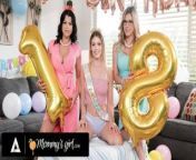 MOMMYSGIRL Cory Chase Gives An Unforgettable 18 Years Old Birthday Party from indian lesbian giving rim job