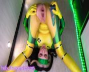 Rogue cosplay hot girl Helly_Rite from X-Men from ritek