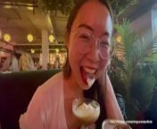 Date YimingCuriosity 002 - Take My Chinese Girlfriend Out -Asian Teen Petite Deepthroat Facefuck POV from date 10 sal ki bach