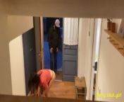 The girl shows her cute nice ass to the food delivery guy from icdn ru naked boys