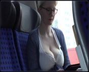 daring dress code in public from downblouse in nighty