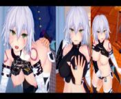 [Hentai Game Koikatsu! ]Have sex with Fate Big tits Jack the Ripper.3DCG Erotic Anime Video. from lndia srx videos videe