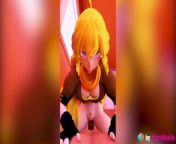 Yang Xiao Anal Ride POV (with sound + ASMR) 3d animation hentai anal ass fuck anime RWBY from rwby koikatsu