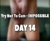 Ultimate Try Not To Cum - Impossible - DAY 14 from try not to cum breckie hill