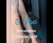 Mona B Takes Pipe From The Back | Onlyfans from mona b