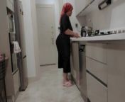 my big ass stepmother gabriella cooks by showing me her ass. from desi gold chubby bbw