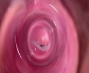 Camera deep inside my creamy pussy from momsexteen
