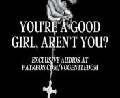 [M4F] - You're a Good Girl, Aren't You? [Erotic ASMR for Women] [Priest] [Father] [Confession] [JOI] from america church father sisteluga