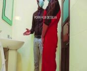 Boss had sex inside the office bathroom with Hot Milf from www desi sex v