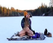 Sex on a frozen lake - RosenlundX - 4K from kajul xxx video banti sex xxx vedxx com katrna k