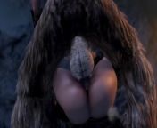 Female Dovahkiin Meets Some Monsters In Skyrim (Compilation, Troll, Werewolf, Giant, and Gargoyle) from bfsst