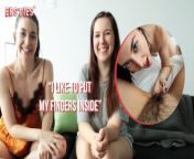 Ersties: Amateur Babe Has Her First Lesbian Sex Experience from hairy aunty sex sa
