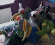 🐺melissa and doug plush dragon and Freddy wolf 🐺 from ragons