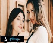 GIRLSWAY - Horny Flower Shop Owner Wants To Finger Her Crush's Pussy So Badly from clipsags com