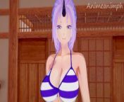 THAT TIME I GOT REINCARNATED AS A SLIME SHION ANIME HENTAI 3D UNCENSORED from 紫苑