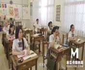 Trailer-Introducing New Student In School-Wen Rui Xin-MDHS-0001-Best Original Asia Porn Video from 10th class first n