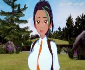 POKEMON SCARLET AND VIOLET RIVAL NEMONA HENTAI 3D UNCENSORED from sonakshi xxx images 3d downloadha