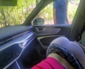 Blowjob in car - stranger voyeur caught and watched us from antyssex