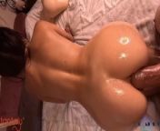 Mae Rainz Gets DP'd And Squirts From Her New Tranny Sex Doll By Tantaly - ASS TO MOUTH CUMSHOT!!! from گایدن دوختر